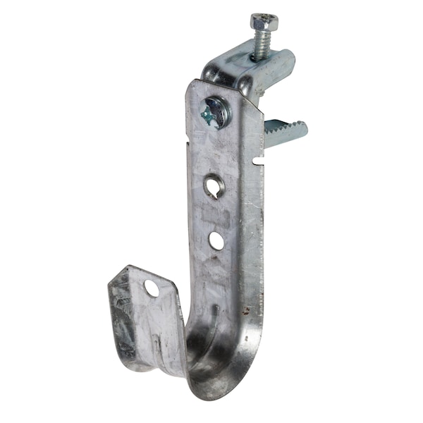 Winnie Industries 1 5/16in. J Hook with Pressed Beam Clamp, 100PK - WJH21PBC