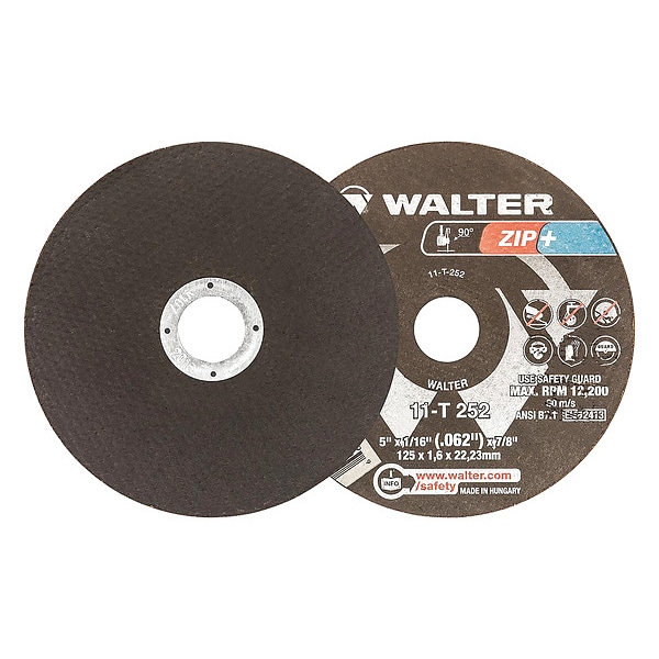 Rueda de corte Walter Surface Technologies, T1, 5x1/16x7/8 - 11T252