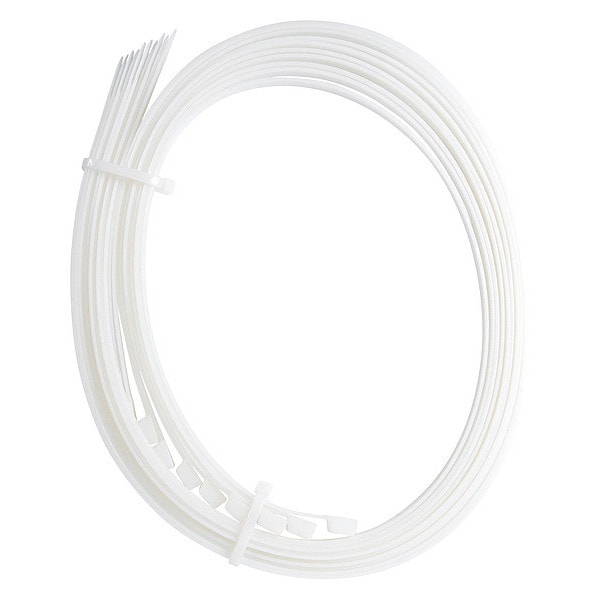 Gardner Bender Cable Tie, 36 in L, 10.30 in Max Bundle Dia., Natural, Nylon 6/6, 175 lb Strength, 10 PK - 45-536SP