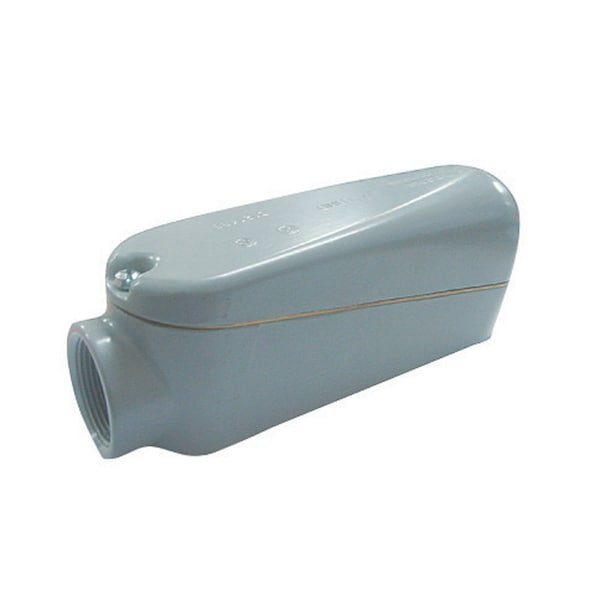 Sigma Engineered Solutions Sigma Engineered Solutions ProConnex 1-1/4 in. D Die-Cast Aluminum Conduit Body For Rigid/IMC 1 pk - 02-51128