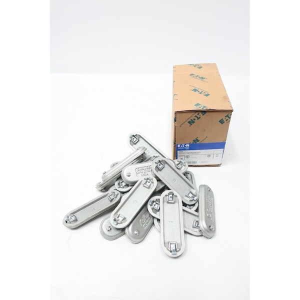 Crouse Hinds OBROUND BOX OF 20 COVER FOR FORM 7 BODY CONDUIT PARTS AND ACCESSORY, 20PK - 270F