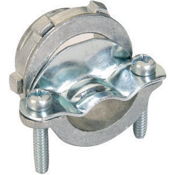 Gampak Conduit Fitting Clamp, Die Cast Zinc, PVC Coated - 49663