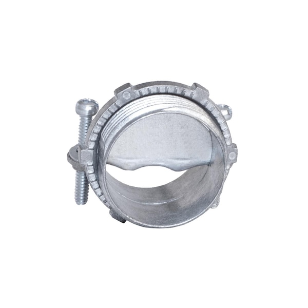 Gampak Conduit Fitting Clamp, Die Cast Zinc, PVC Coated - 49663