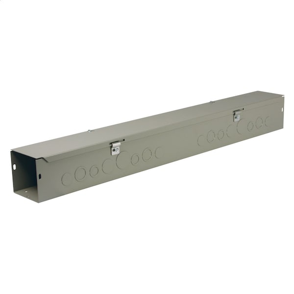 Wiegmann N1 HNGD WIREWAY 8X8X96 CARBON STEEL-GRY - HS888