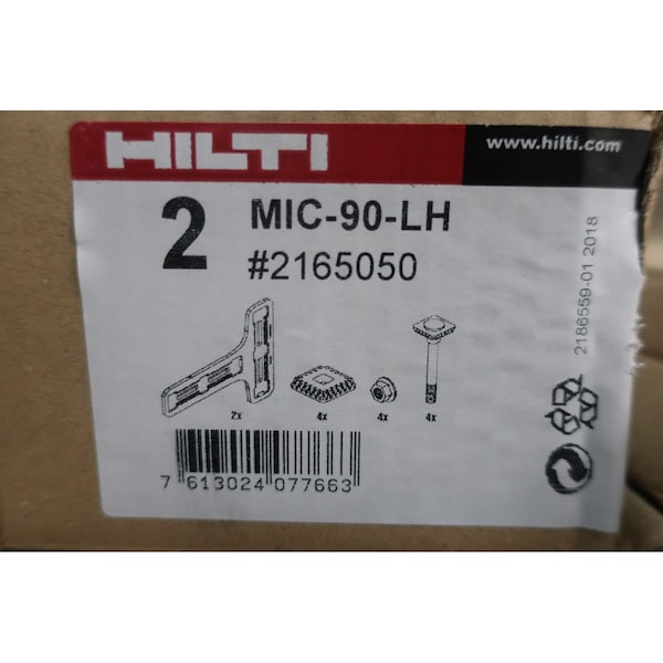 Hilti Conduit Parts and Accessories MIC-90-LH - MIC-90-LH