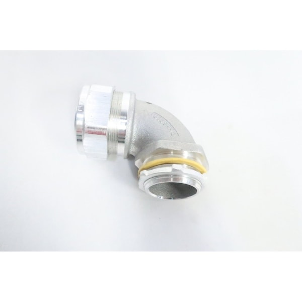Crouse Hinds Conduit Fitting Connector, 1-1/2 in, Liquid-Tight, Aluminum - LT15090G SA