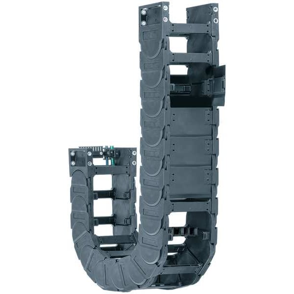 Igus Cable Carrier, HD, Tube, OW9.84In - 9850-20-150-0-5