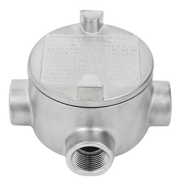Calbrite Conduit Outlet Body, SS, Trd Sz 1in - S61000GUAT
