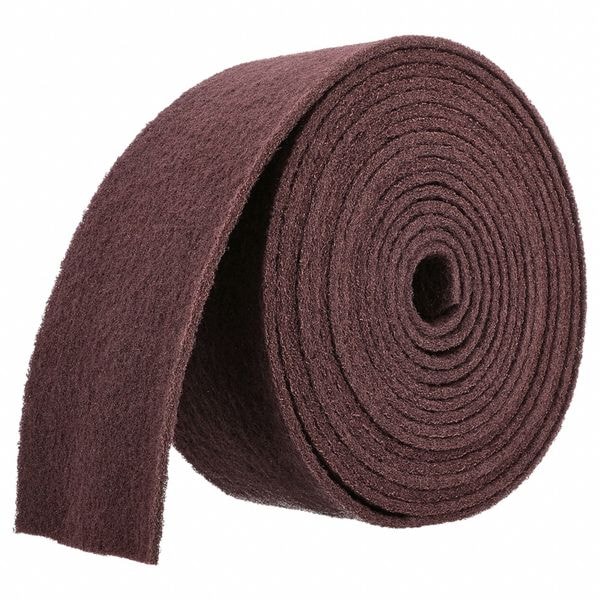 Rollo no tejido de abrasivos Norton, color granate, 30 pies de largo, 6" de ancho - 66261058376