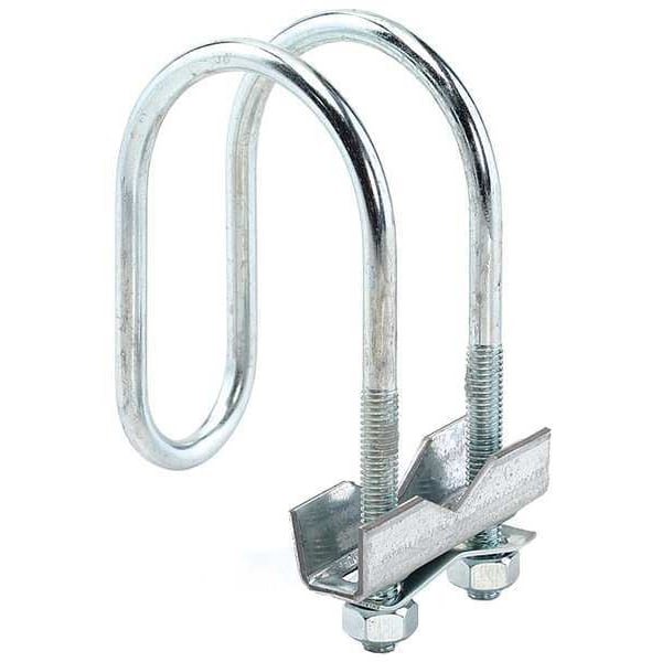 Tolco Clamp, Conduit; Pipe Use, 5 in, Steel, Plain - 1000
