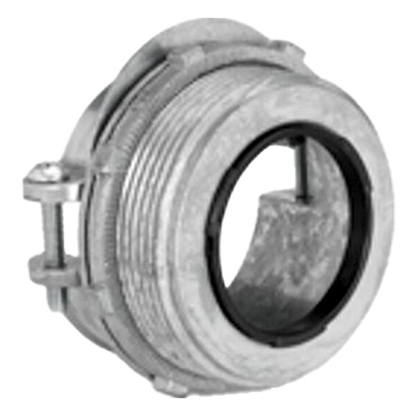 Bridgeport Fittings Flexible MC Connector, 1/2 in, Push-On, Die Cast Zinc - 686-DCI2