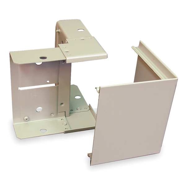 Legrand External Elbow Raceway, 4000 Series, 4-3/4 in W, 1-1/2 in H, 5 in L, Gray - G4018
