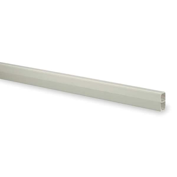 Hubbell Wiring Device-Kellems Base & Cover Raceway, PW2 Series, 2 Channel, 2-1/8 in W, 1-1/16 in H, 7 ft L, White - PW2ABC7