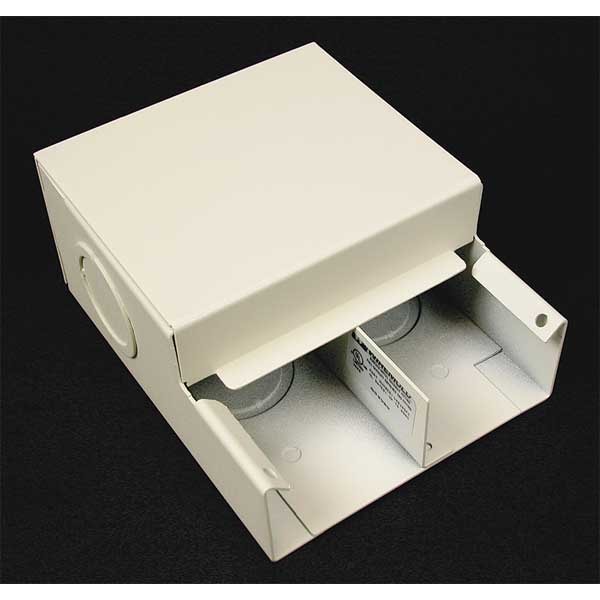 Legrand Entrance End, Ivory, Steel, Ends - V4010DFO