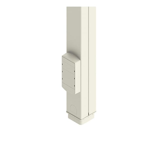 Wiremold Service Pole, 2-5/16in., Steel - 25DTP4ACT