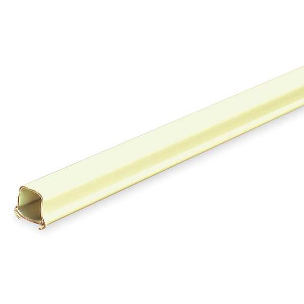 Legrand Cover Plate Raceway, 700 Series, 1 Channel, 3/4 in W, 11/16 in H, 10 ft L, Ivory - V700