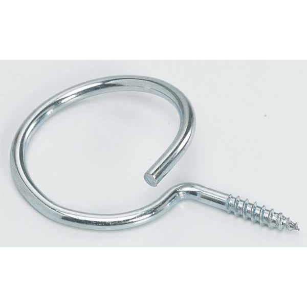 Eaton B-Line Bridle Ring, Conduit; Pipe Use, 1-1/2 in, Steel, Zinc Plated - BR-24-4W