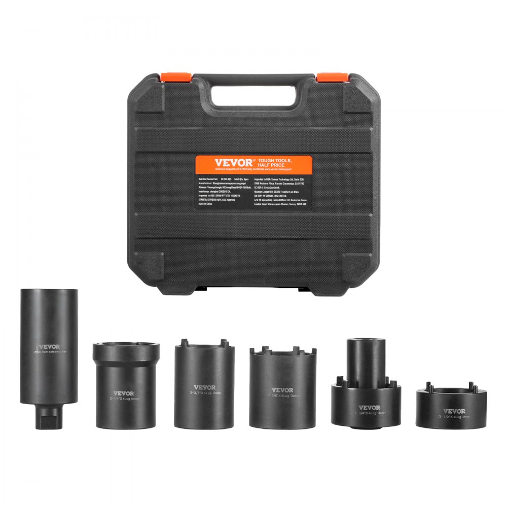41660D Spindle Nut Socket Set, 6 PCS 4WD Axle Hub - View #2