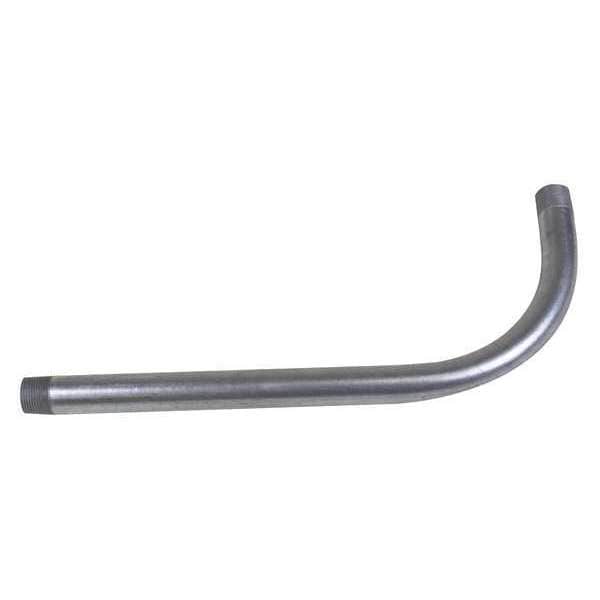 Calconduit Conduit Fitting 90 Deg Elbow, 1 in, Steel, Galvanized, Silver - 877000