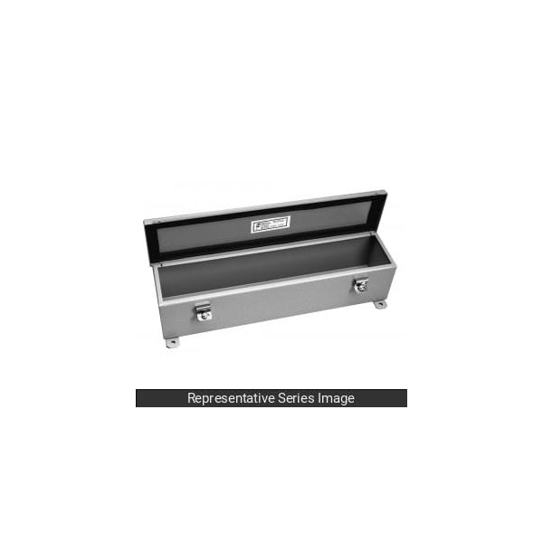 Hammond N4/12 Wiring Trough, 8 x 8 x 36, Steel/Gray - 1486E36