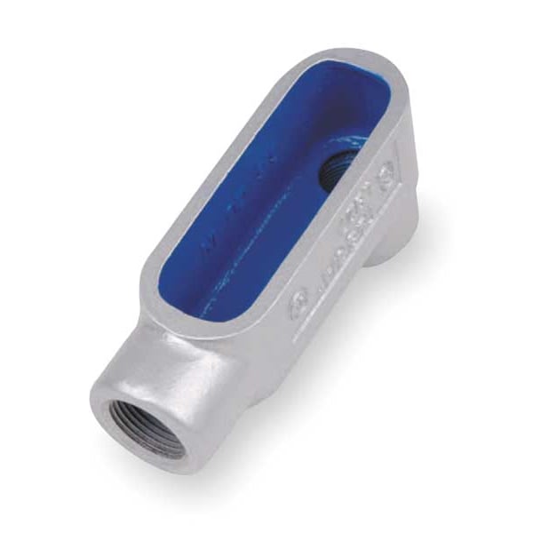 Abb Conduit Outlet Body, Iron, 1-1/2 In. - LB57
