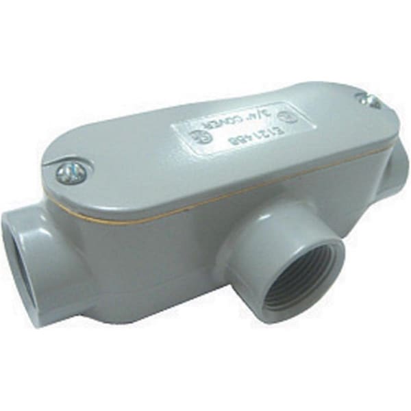 Keen 02-55643T 1 in. Threaded Conduit Body Rigid Type T - KE3308100