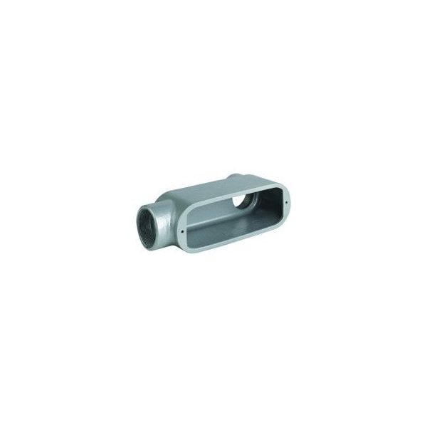 Hubbell Conduit Bodies Conduit Body, 5PK, 3/4'' Hub, Electrostatically Applied Powder Coated Copper-Free Al - OLB-2
