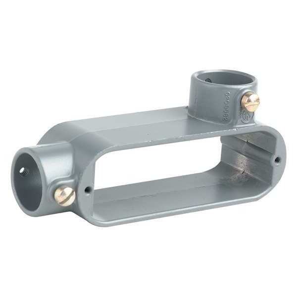 Hubbell Killark Conduit Body, 4.0 cu. in Capacity, LR Body - TWOLRL-1
