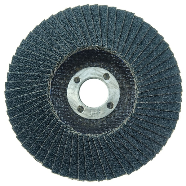 Disco de Láminas Abrasivas Conicas Weiler 4" Tiger Paw, 40Z, 5/8" - 51104