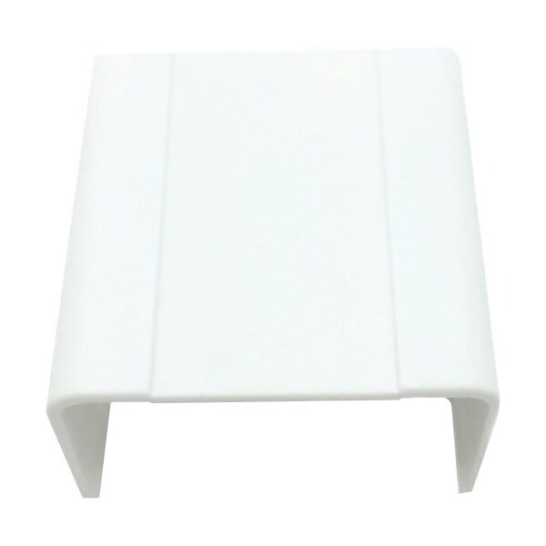 W Box Cover Plate Raceway, JCW4 Series, 3/4 in W, 1-1/4 in L, White - 0E-125JCW4