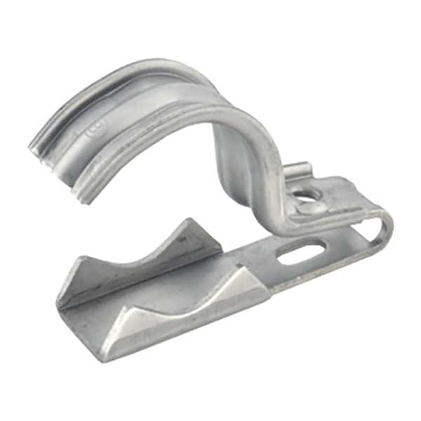 Bridgeport Fittings Clamp, Conduit; EMT; Pipe Use, Stainless Steel, Stainless Steel - UCSS150200