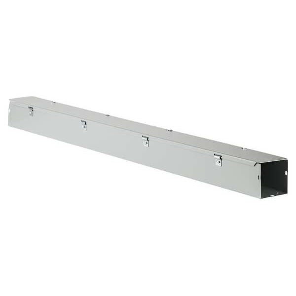 Wiegmann Straight Section Wireway, 1 Rating, Steel, Powder Coated - HS663NK
