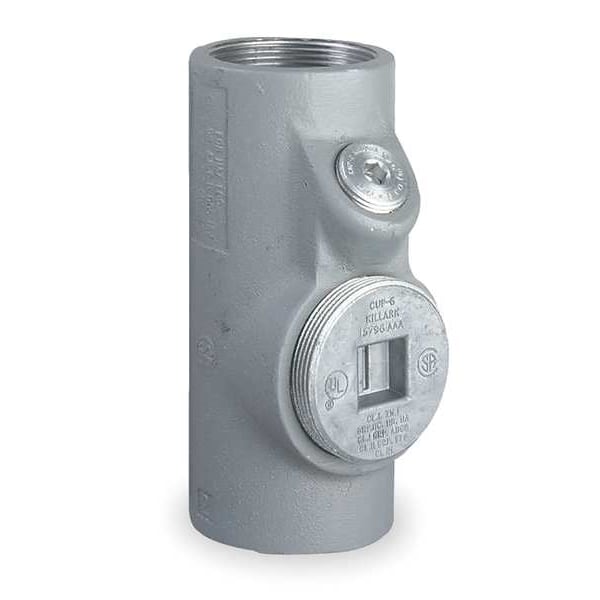 Hubbell Killark RMC Sealing, 1/2 in, Threaded, Aluminum, Zinc Plated, Gray - ENY-1