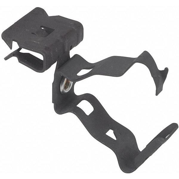 Eaton B-Line Clip, Conduit; EMT; Pipe Use, 1/2 in; 3/4 in, Steel, Zinc Phosphate - BG-8-12-E-2-4