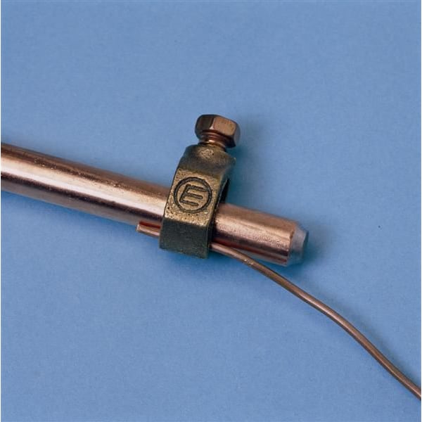 Nvent Erico Ground Rod Clamp, Rod Dia 3/4 In - CP34