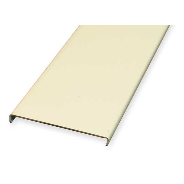 Legrand Cover Plate Raceway, 3000 Series, 1;2 Channel, 2-3/4 in W, 1/4 in H, 5 ft L, Ivory - V3000CE