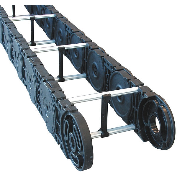 Kabelschlepp Varitrak MC, Open, Nylon/Alum, W7.57In, L5Ft - MC1250-6.00-RS-260-1V5