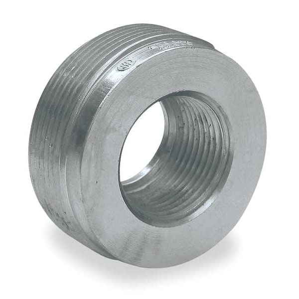 Hubbell Killark IMC Reducing Bushing, 1 in x 2 in, Threaded, Steel, Zinc Plated, Gray - RE63S