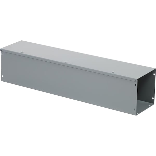 Square D Wireway, Square-Duct, 8 inch by 8 inch, 3 feet long, hinged cover, N1 paint, NEMA 1 - LDB83