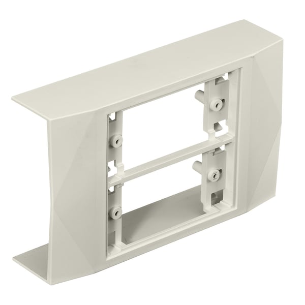 Hubbell Wiring Device-Kellems Non-Metallic Raceway, BaseTrak, 2 or 3 Channel, 2-Gang, Flush, Inline Box - PB2IND2G