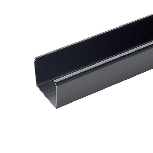 Panduit Base Raceway, FS4 Series, 1 Channel, 4-1/4 in W, 4 in H, 6 ft L, Black, 6 PK - FS4X4BL6
