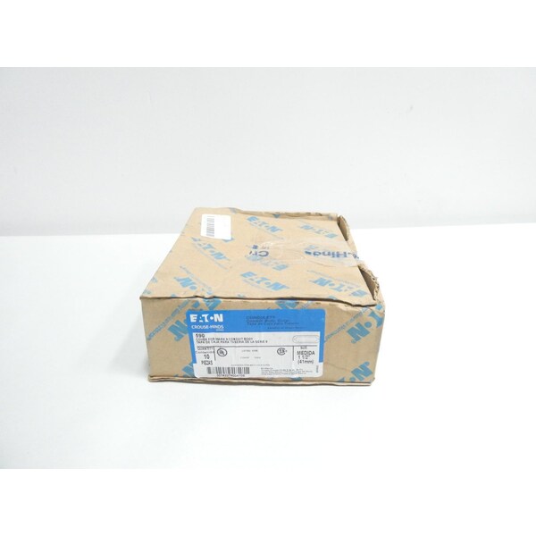 Crouse Hinds BODY COVER 1-1/2IN CONDUIT PARTS AND ACCESSORY, 10PK - 590