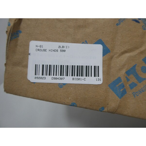Crouse Hinds BODY COVER 1-1/2IN CONDUIT PARTS AND ACCESSORY, 10PK - 590