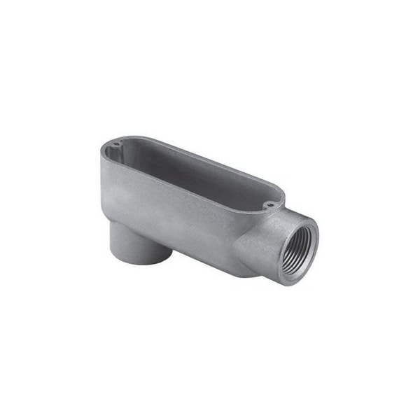 Appleton Electric Condulets and Unilets, 2'' Hub, Zinc Electroplated/Chromate/Epoxy Powder Coated, Grayloy Iron, Form - LB67