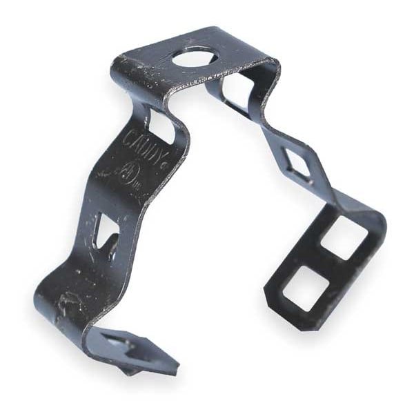 Nvent Caddy Clip, Conduit; EMT; Pipe Use, 1/2 in; 3/4 in, Steel, Zinc Phosphate - 812M
