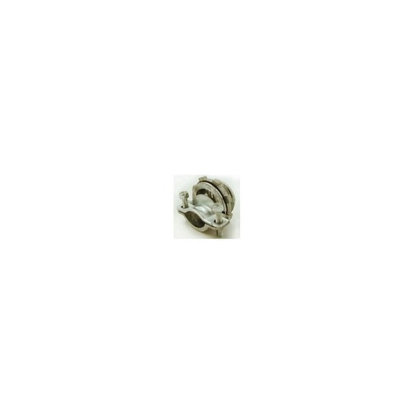 Bridgeport Other Conduit, 10PK, 1'', Ball Burnished Mirror Smooth Die-Cast Zinc, 2-Screw Strap, Non-Insulated - 683-DC2