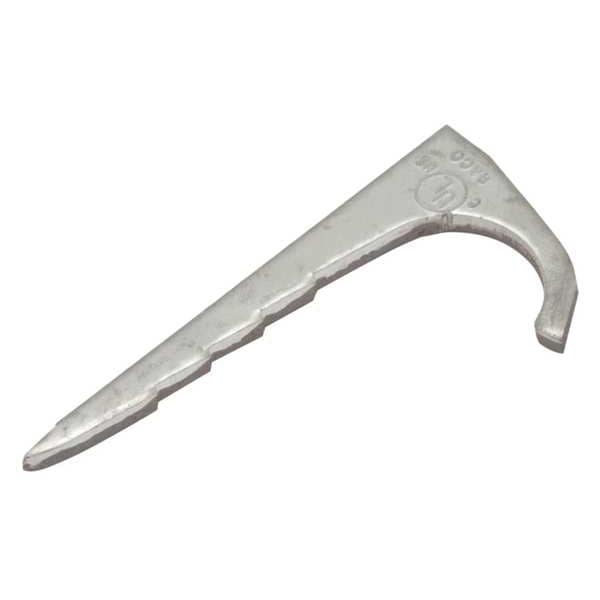 Raco Strap, Conduit; EMT; Pipe Use, 1/2 in, Steel, Galvanized - 2252