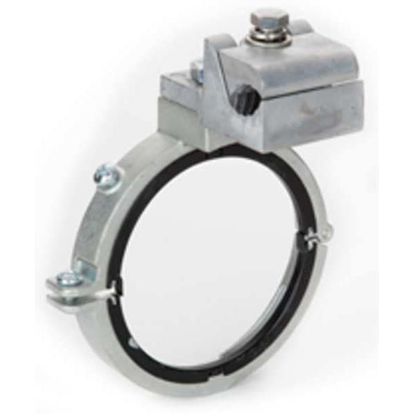 Bridgeport Fittings EMT/IMC/Rigid Bushing, 5 in, Split Bushing, Steel, Plain - SGBS-39150