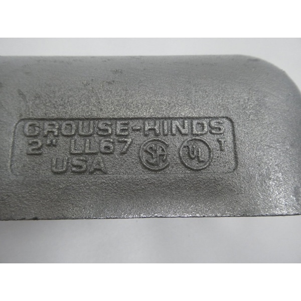 Crouse Hinds 2IN CONDUIT OUTLET BODIES AND BOX, 2PK - LL67