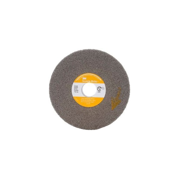 Rueda para desbarbado ligero 3M Scotch-Brite de 6" x 1" x 1" de carburo de silicio 7S FIN - 7000000730